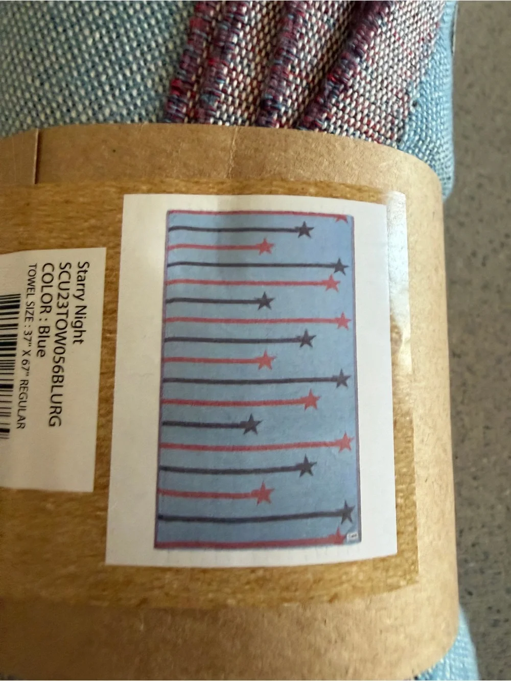 New Sand Cloud Patriotic Strip USA Beach Towel Turkish Organic Cotton 37